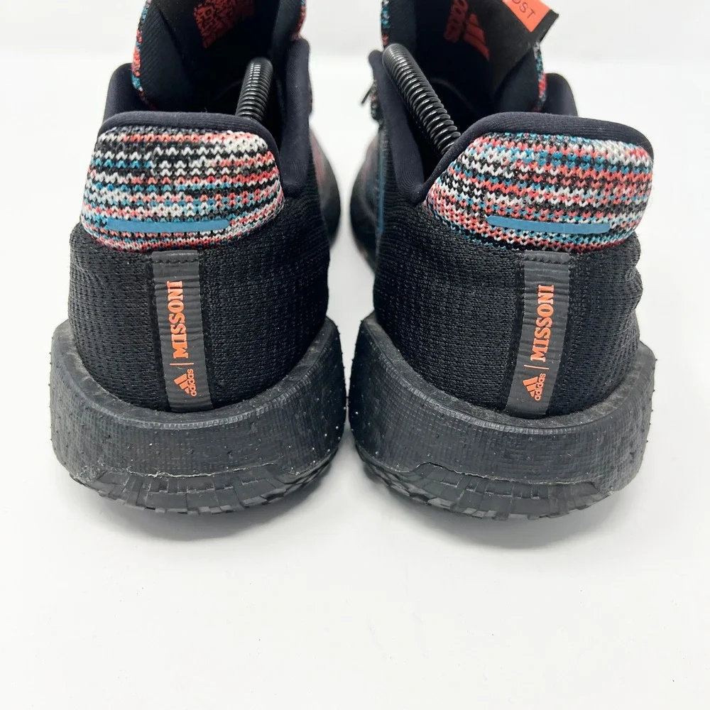 Missoni x adidas PulseBoost HD Core Black Size 11 US Men EUC Colorful EG2643